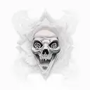 sleep paralysis  tattoo design idea