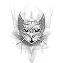 sleep paralysis  tattoo design idea