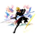 sword with lightning tattoo design idea