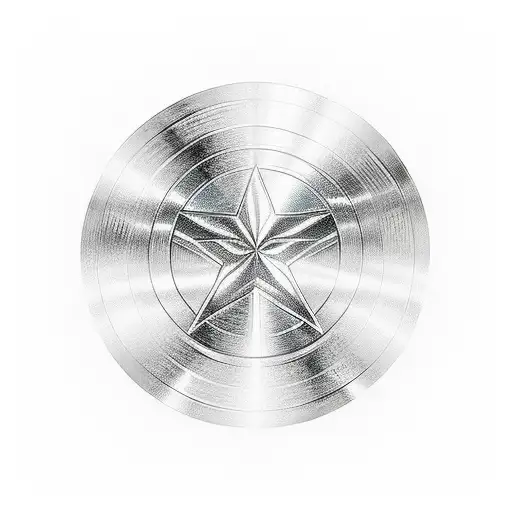 Captain America tattoo design idea