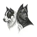 cerberus  tattoo design idea