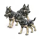 cerberus  tattoo design idea