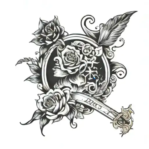 aria's wrld lyrics tattoo design idea