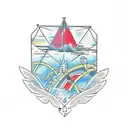 (Civil Engineering), ((Structural Engineering)), (bridge) tattoo design idea