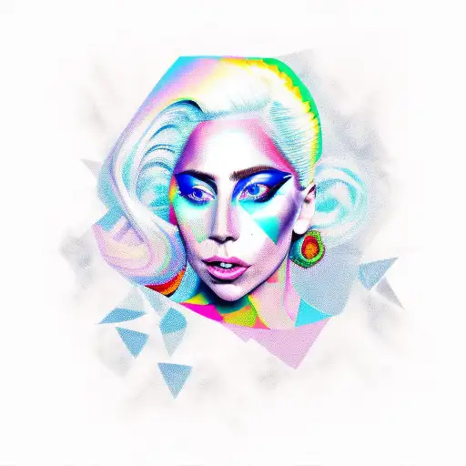 lady gaga tattoo design idea