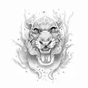 anxiety tattoo design idea