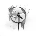 oasis  tattoo design idea