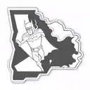 batman with flames  tattoo design idea