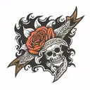 awareness acceptance surrender on upper palm written in words tattoo design idea