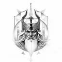 odin tattoo design idea