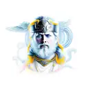 odin tattoo design idea