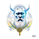 odin tattoo design idea