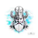 odin tattoo design idea