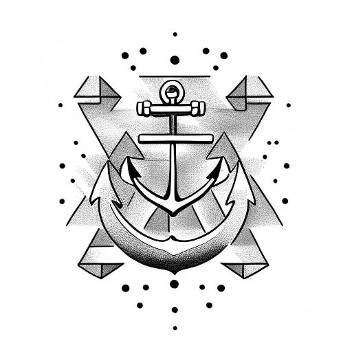 anchor cover tattoo on triceps tattoo design idea