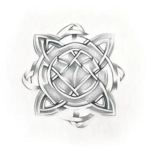 Celtic Knot tattoo design idea