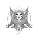 Salem witch  tattoo design idea