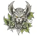 16 ghetto tattoo design idea