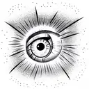 space eye  tattoo design idea
