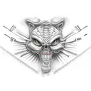 dentist fear tattoo design idea