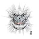 dentist fear tattoo design idea