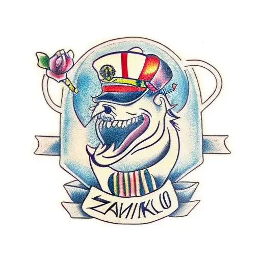znak camino+ napiš buen camino tattoo design idea