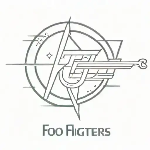 foo fighters tattoo design idea