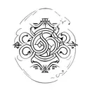 Intuition symbol tattoo design idea