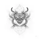 suminagashi tattoo design idea