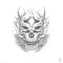 suminagashi tattoo design idea