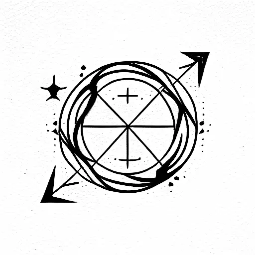 Geminis tattoo design idea