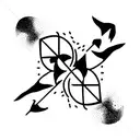 Geminis tattoo design idea