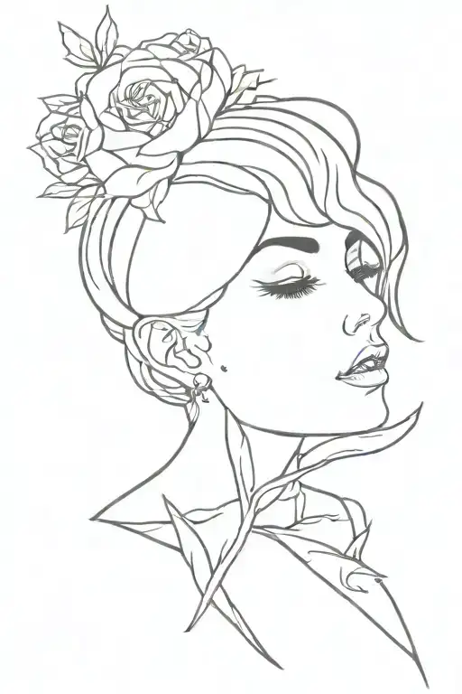 born to die " wrote tattoo design idea