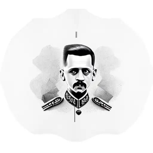 gavrilo Princip tattoo design idea