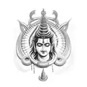 lord shiva  tattoo design idea