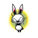 Scary Bugs bunny tattoo design idea