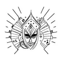 carnival tattoo design idea