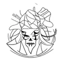 carnival tattoo design idea