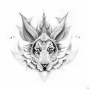 god natraj tattoo design idea