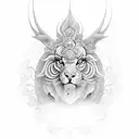 god natraj tattoo design idea