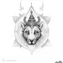 god natraj tattoo design idea