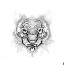 natraj tattoo design idea