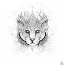 natraj tattoo design idea