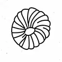 croissant tattoo design idea