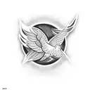 Dove tattoo design idea