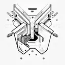 Cyberpunk 2077 tattoo design idea
