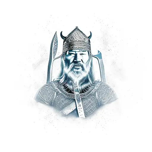 Norway Viking  tattoo design idea