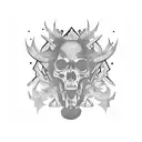 western outlaw tattoo design idea