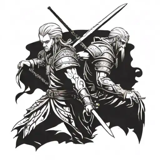 Vinland saga a tru Warriors needs no blade tattoo design idea