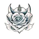 Crying Heart tattoo design idea