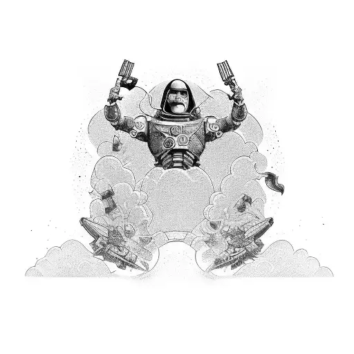 to infinity and beyond  tattoo design idea